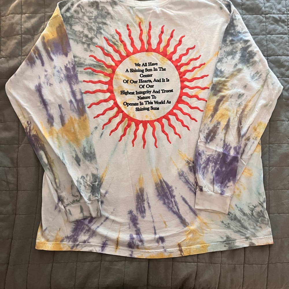 Online Ceramics tie dye long sleeve